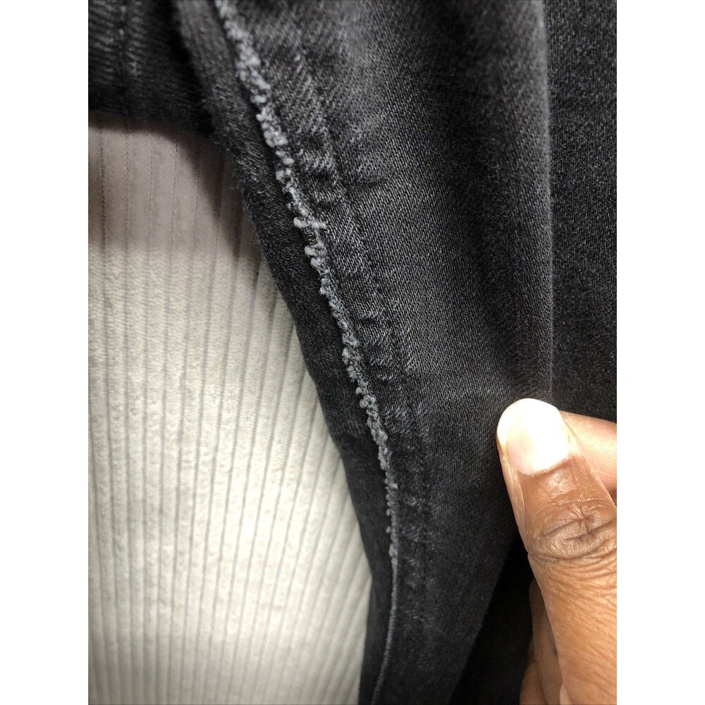 Old Navy Super Skinny Jeans Size 18 Black Mid Rise Black Wash - Picture 10 of 16